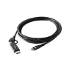 EQUIP adattatore USB-C a USB-C + HDMI con 100W Power Delivery, 4K 60Hz, 3m alluminio