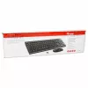 Equip Set tastiera e mouse wireless - Layout tedesco - nero