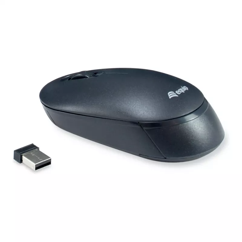 Equip Set tastiera e mouse wireless - Layout tedesco - nero
