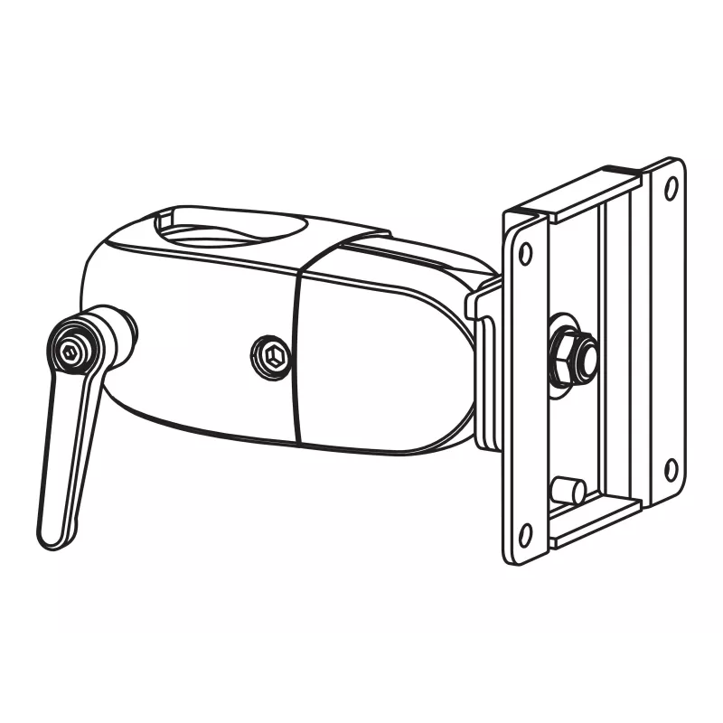 Ergotron componente di montaggio (morsetto con uno)