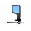 Ergotron Sit-Stand Vertical Lift, Patient Room - kit di montaggio (poggiapolsi, supporto mouse, guida verticale regolabile, supporto lettore barcode, ripiano tastiera, braccio monitor, ripiano mouse estraibile)