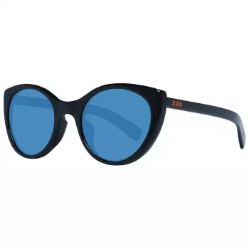 ERMENEGILDO ZEGNA Occhiali da sole unisex ZC0009F01V53 - montatura nera, lenti sfumate grigie 53/23/150 mm