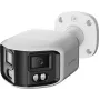 Ernitec Deimos Ultra telecamera IP bullet 8MP con obiettivo panoramico 180°, visione notturna IR e luce bianca, PoE, IP66, conforme NDAA (0070-08130)