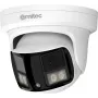 Ernitec Wolf Ultra telecamera turret 8MP con obiettivo 190°, IR e luce bianca, PoE, IP66, NDAA 0070-08129
