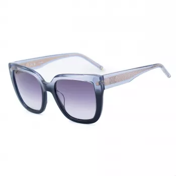 Occhiali da sole donna ESCADA SESD98-520N91 havana acetato quadrati farfalla 52 mm