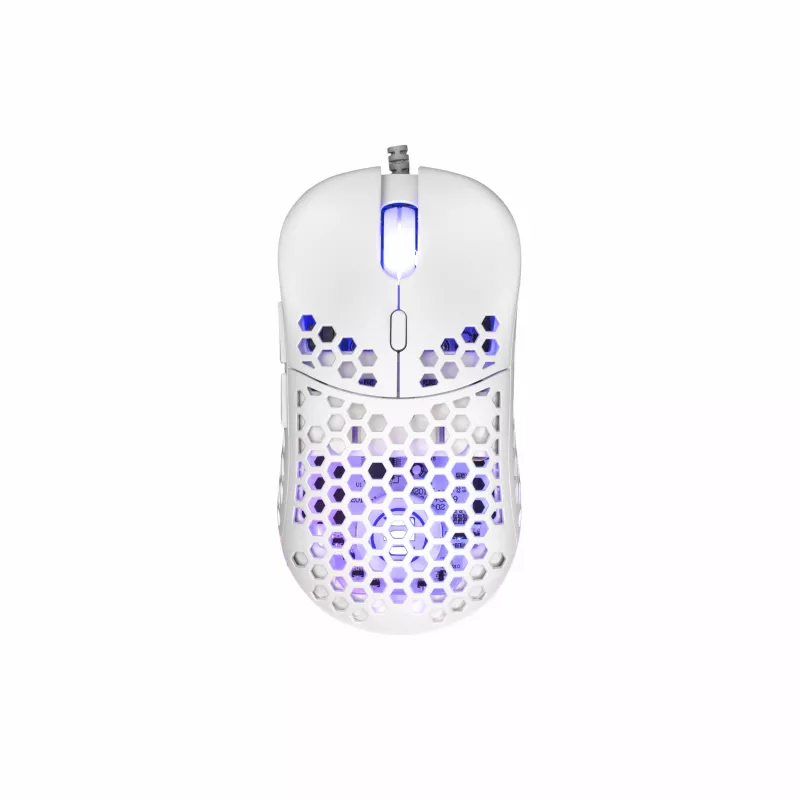 eShark NAGINATA ESL-M4 mouse da gaming bianco