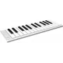 ESI Xkey 25 Tastiera controller MIDI USB - 25 tasti dinamici, aftertouch polifonico, alluminio spazzolato, ultra sottile, argento