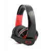 Esperanza EGH300R Cuffie gaming con filo con microfono ad archetto omnidirezionale, nero/rosso