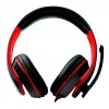 Esperanza EGH300R Cuffie gaming con filo con microfono ad archetto omnidirezionale, nero/rosso