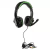 Cuffie gaming Esperanza EGH310G con microfono ad archetto, con filo, jack 3,5 mm, nero e verde