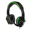 Cuffie gaming Esperanza EGH310G con microfono ad archetto, con filo, jack 3,5 mm, nero e verde