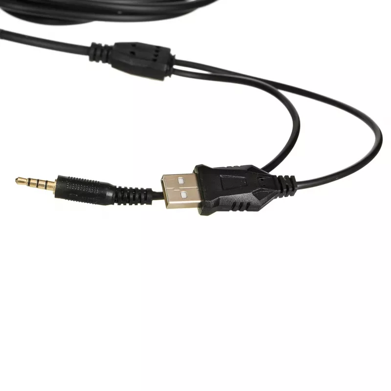 Esperanza EGH430 THUNDERBIRD cuffie gaming con filo e microfono, nero e verde