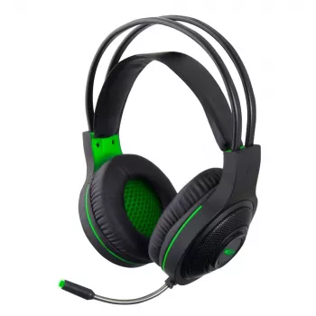 Esperanza EGH430 THUNDERBIRD cuffie gaming con filo e microfono, nero e verde