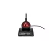 Esperanza EH130 Microfono per PC, a condensatore, omnidirezionale, jack 3,5 mm, nero/rosso