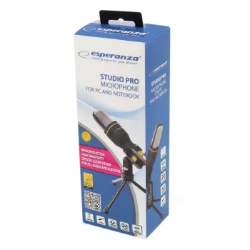 Esperanza EH182 Studio Pro microfono da tavolo nero