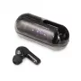 Esperanza EH239K Cuffie in-ear True Wireless Stereo Bluetooth con custodia di ricarica, controllo touch, microfono integrato, nero