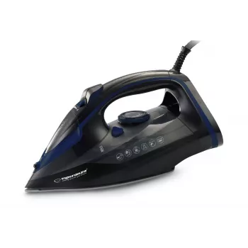 Esperanza EHI012 ferro da stiro 2600W con piastra in ceramica, nero
