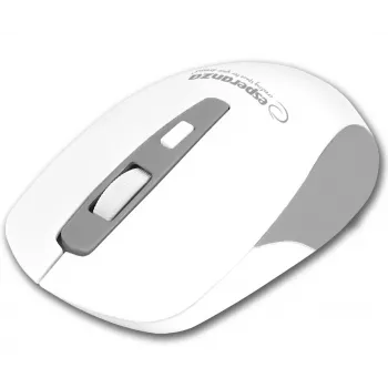 Esperanza EM130W mouse wireless Bluetooth 4D, bianco