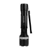 Esperanza Epione L torcia a mano nera LED, 80 lm, fascio 100 m, alluminio, resistente agli schizzi