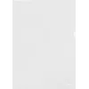 Esselte Custodie per documenti standard A4, polipropilene, goffrato, 0,12 mm, aperte sopra e lateralmente, a prova di documento, con tacca per il pollice, confezione da 100 54832