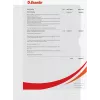 Esselte Custodie per documenti standard A4, polipropilene, goffrato, 0,12 mm, aperte sopra e lateralmente, a prova di documento, con tacca per il pollice, confezione da 100 54832