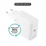 ESTUFF INFINITE (GRS) Caricabatterie USB-C – caricabatterie da parete 20W con Power Delivery 3.0 e Quick Charge 3.0, bianco