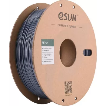 eSUN PETG+ filamento per stampante 3D 1,75 mm grigio 1 kg bobina in carta PETG+175H1P1