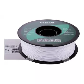 ESUN PLA+ 1,75 mm bianco freddo 1 kg filamento per stampante 3D