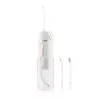 ETA Aqua Care Compact idropulsore senza fili – 165 ml, bianco, 2 ugelli, IPX7, ricaricabile USB