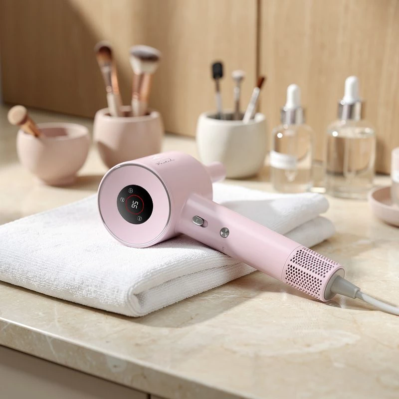 Asciugacapelli ETA Fenité Pastels 1600 W tecnologia ionica rosa chiaro con diffusore