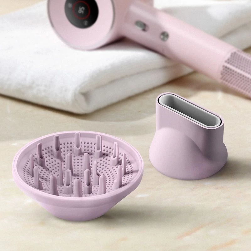 Asciugacapelli ETA Fenité Pastels 1600 W tecnologia ionica rosa chiaro con diffusore