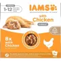 IAMS Delights Kitten in Gravy cibo umido per gattini, 8 x 85 g