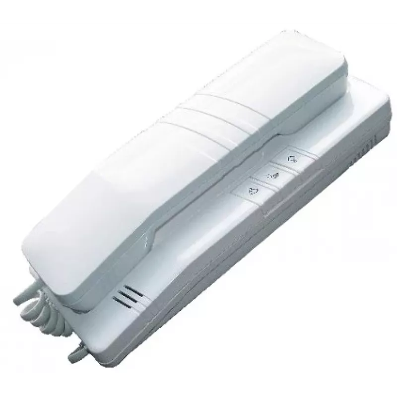 EURA ADA-38A3 Citofono analogico a 4 fili per sistemi RL-3203H, bianco