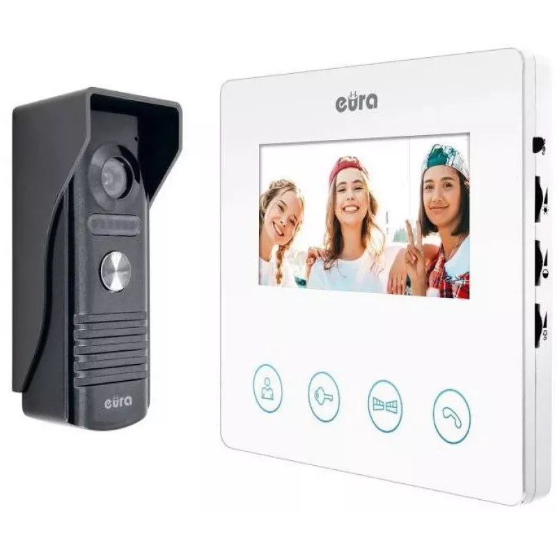 Eura Videocitofono EURA VDP-52A3ATIRA bianco