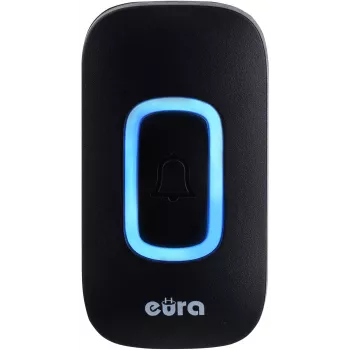 EURA WDP-42A3 campanello senza fili - nero