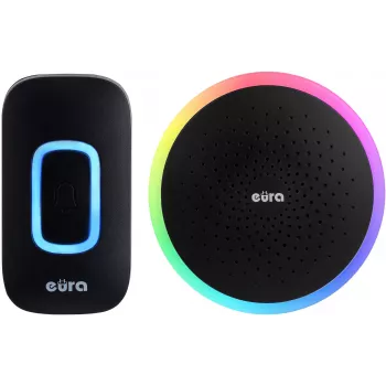 EURA WDP-42A3 campanello senza fili - nero