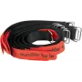 EUROLITE AR-20 fascette per cavi in velcro 20x180mm nero/rosso set da 10
