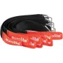 EUROLITE AW-20 fascette per cavi in velcro 20x180mm nero/rosso confezione da 10