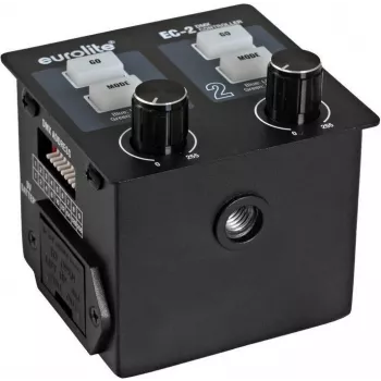 EUROLITE EC-2 controller DMX 2 canali per macchine del fumo stroboscopi blinder 70064579