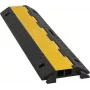 EUROLITE KB-2A passerella portacavi 2 canali 98x24x4,5 cm nero/giallo portata 5000 kg