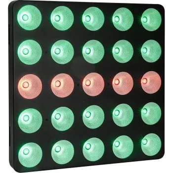 EUROLITE LED Pixel Matrix Panel 5x5 RGB/WW con controllo pixel e DMX