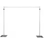 EUROLITE MCS-3148 supporto mobile per tendaggi, alluminio telescopico, larghezza 2,5-4,8m, altezza 2,1-3,0m, portata 20kg