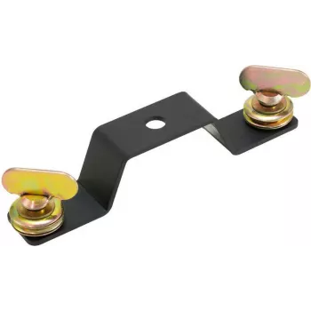 EUROLITE supporto Omega 71 mm per montaggio su truss e stativo, acciaio verniciato a polvere nero, 2 viti M10 51786590