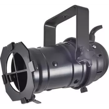 Eurolite PAR-16 Spot MR-16 faretto PAR alogeno, portalampada GU-10, 75W, nero 50850200