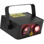 EUROLITE PolarStar RGB laser 193mW effetto cielo stellato e aurora boreale DMX nero