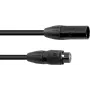 EUROLITE SEC-1 IP65 cavo DMX 3-Pin 3m nero impermeabile