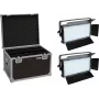 EUROLITE Set 2x LED PLL-480 QCL Panel + valigia 20000932