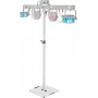 EUROLITE set LED KLS Laser Bar FX set luci bianco + BPS-2 supporto diffusore bianco 20000920
