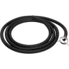 EUROLITE UAN-1 adattatore universale per macchina del fumo con tubo, uscita 40 mm, tubo flessibile 1 m, nero 51702066