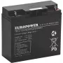 Batteria EUROPOWER EV Series AGM 12V 20Ah (C10) Deep Cycle VRLA